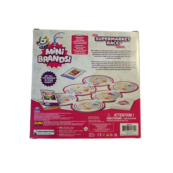 Surprise Mini Brands Supermarket Race Board Game NWT - Picture 5 of 6